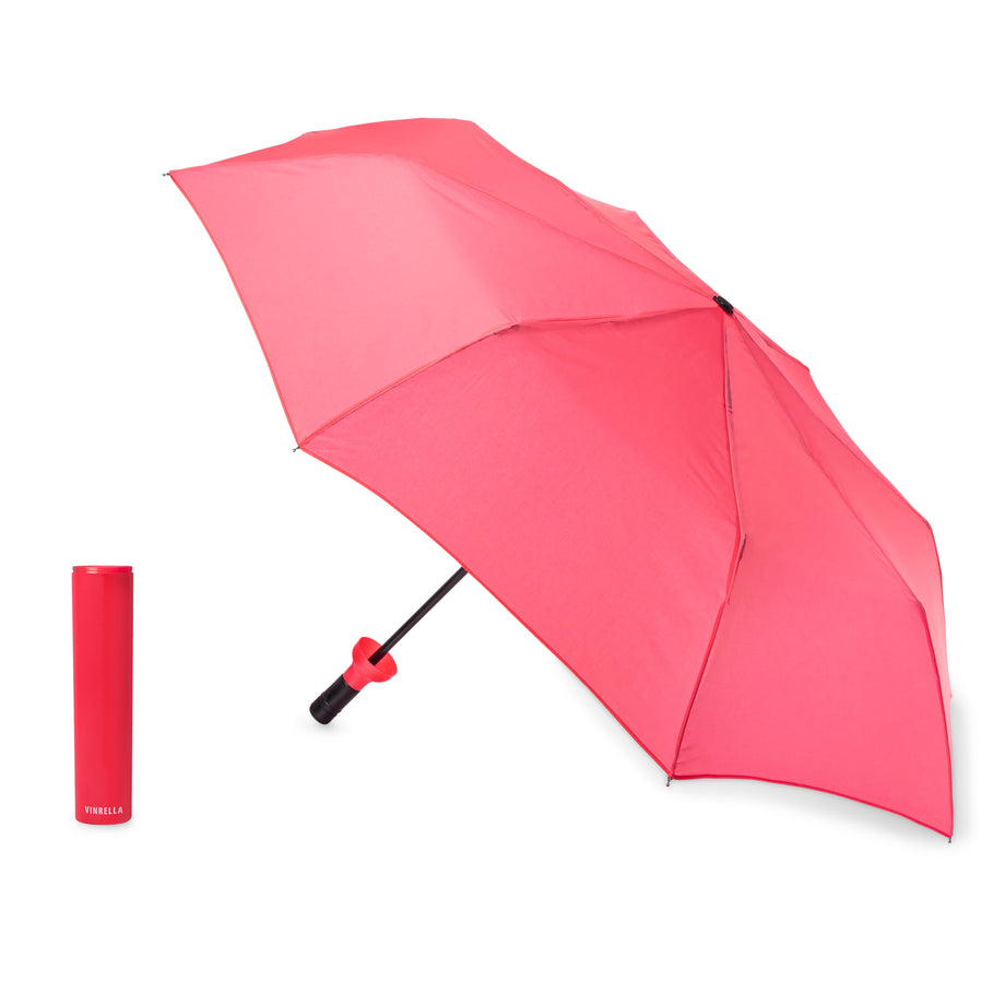 Wine Bottle Umbrella Pink Punch