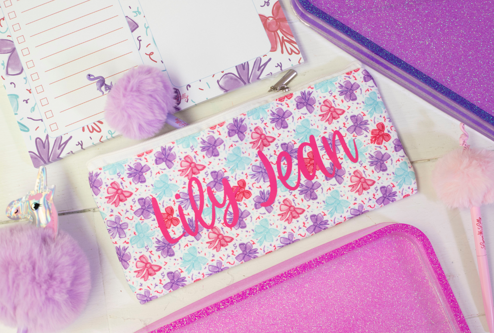 Bow Pencil Case