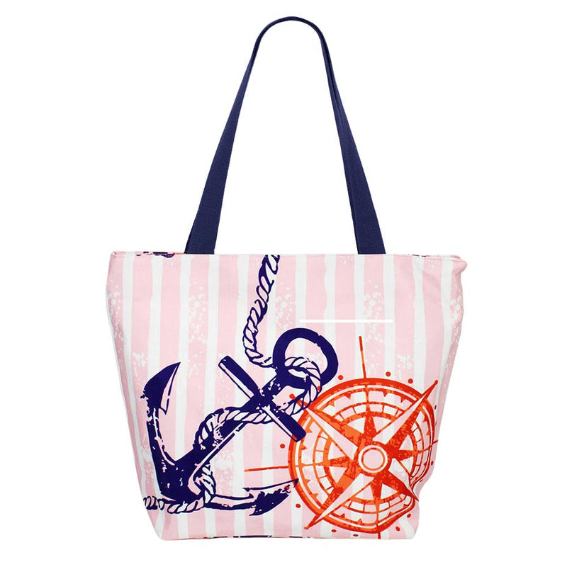 Anchor Compass Tote Bag