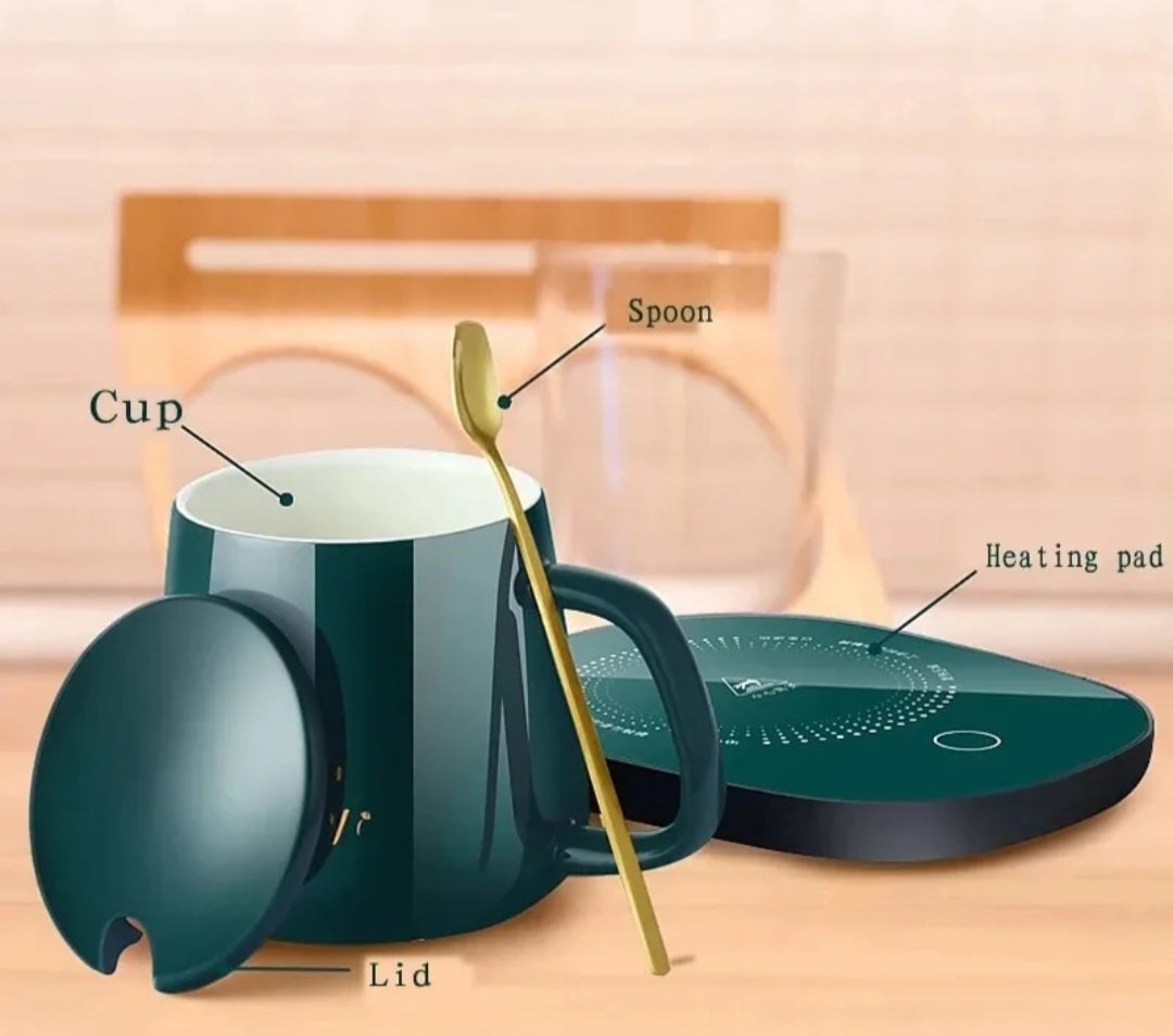 Coffee Mug and Warmer