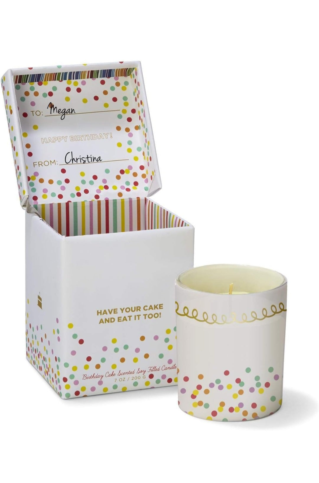 Birthday Cake Music Box