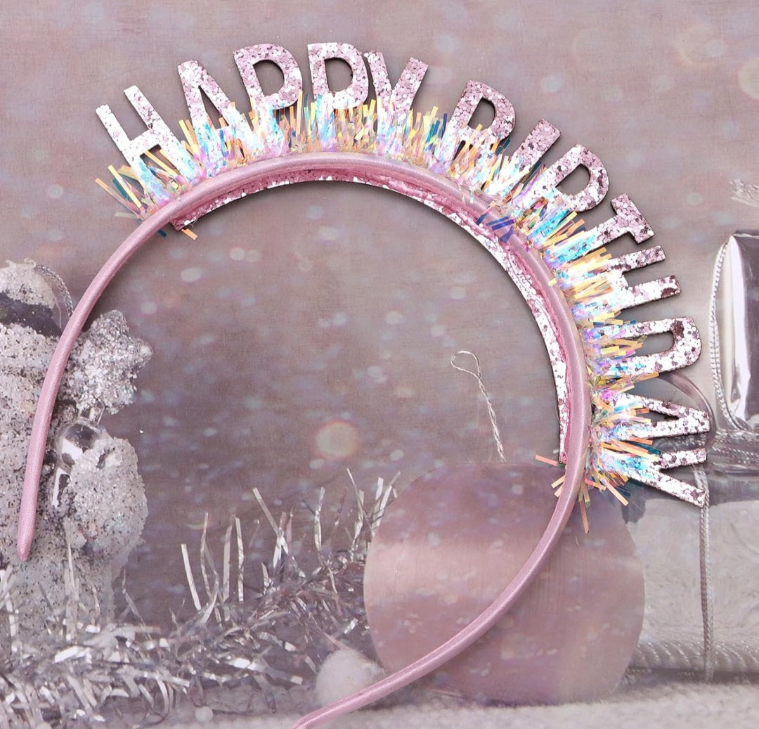 Happy Birthday Headband