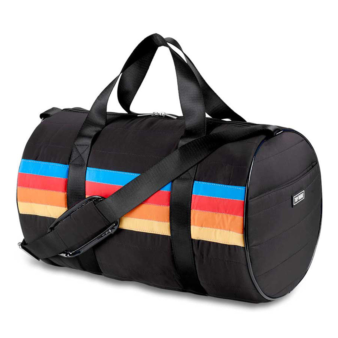 Puffer Duffle Retro Stripes