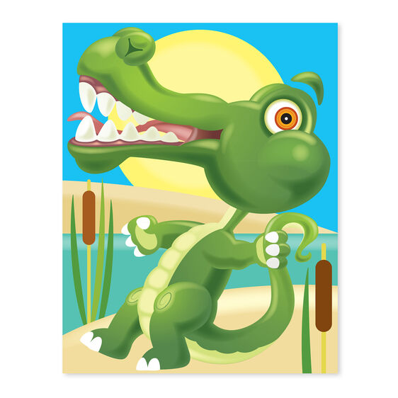 Make A Face Crazy Animal Stickers