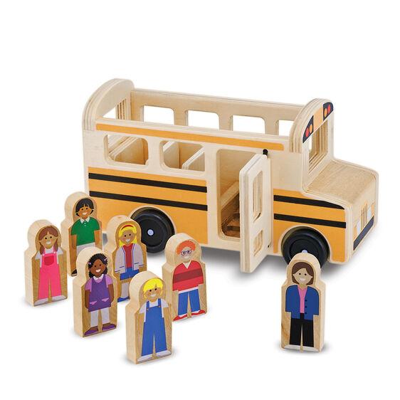 Wooden Classic School Bus