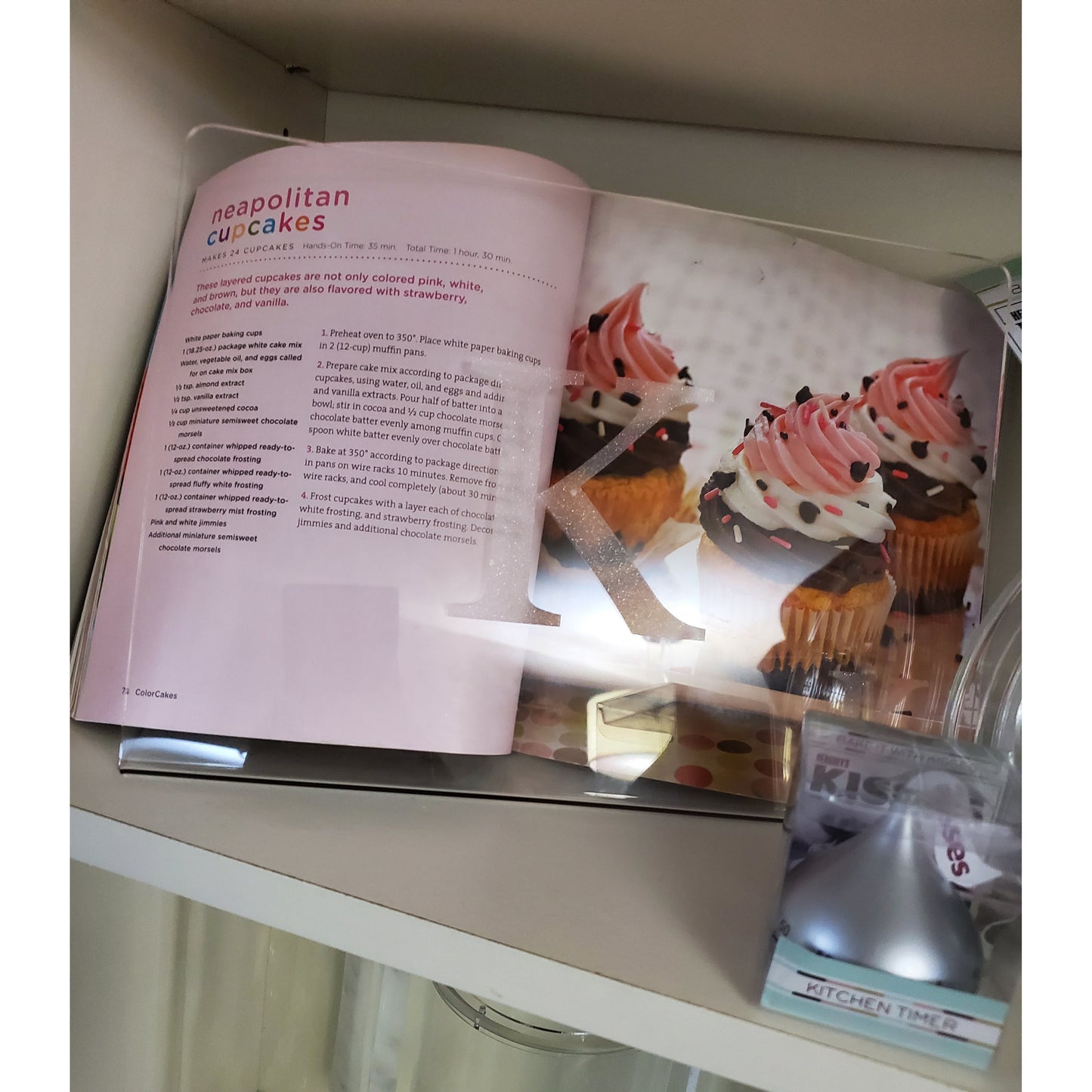 Acrylic Cookbook Stand