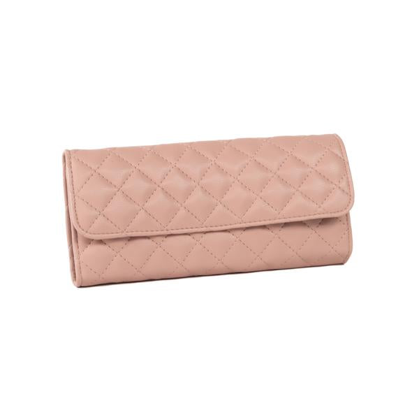 Leo Travel Jewlery Clutch (Blush)