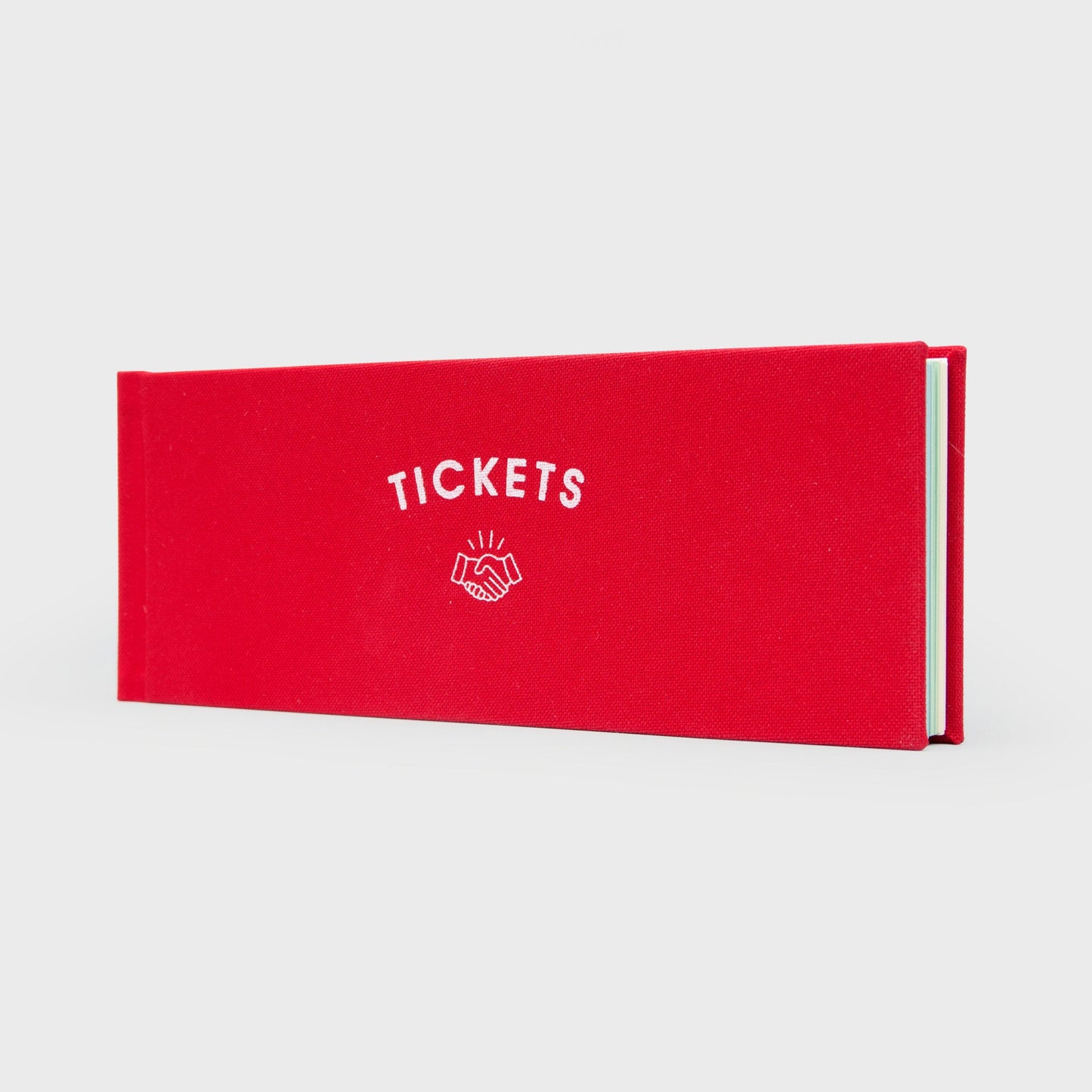 Blank Ticket Book