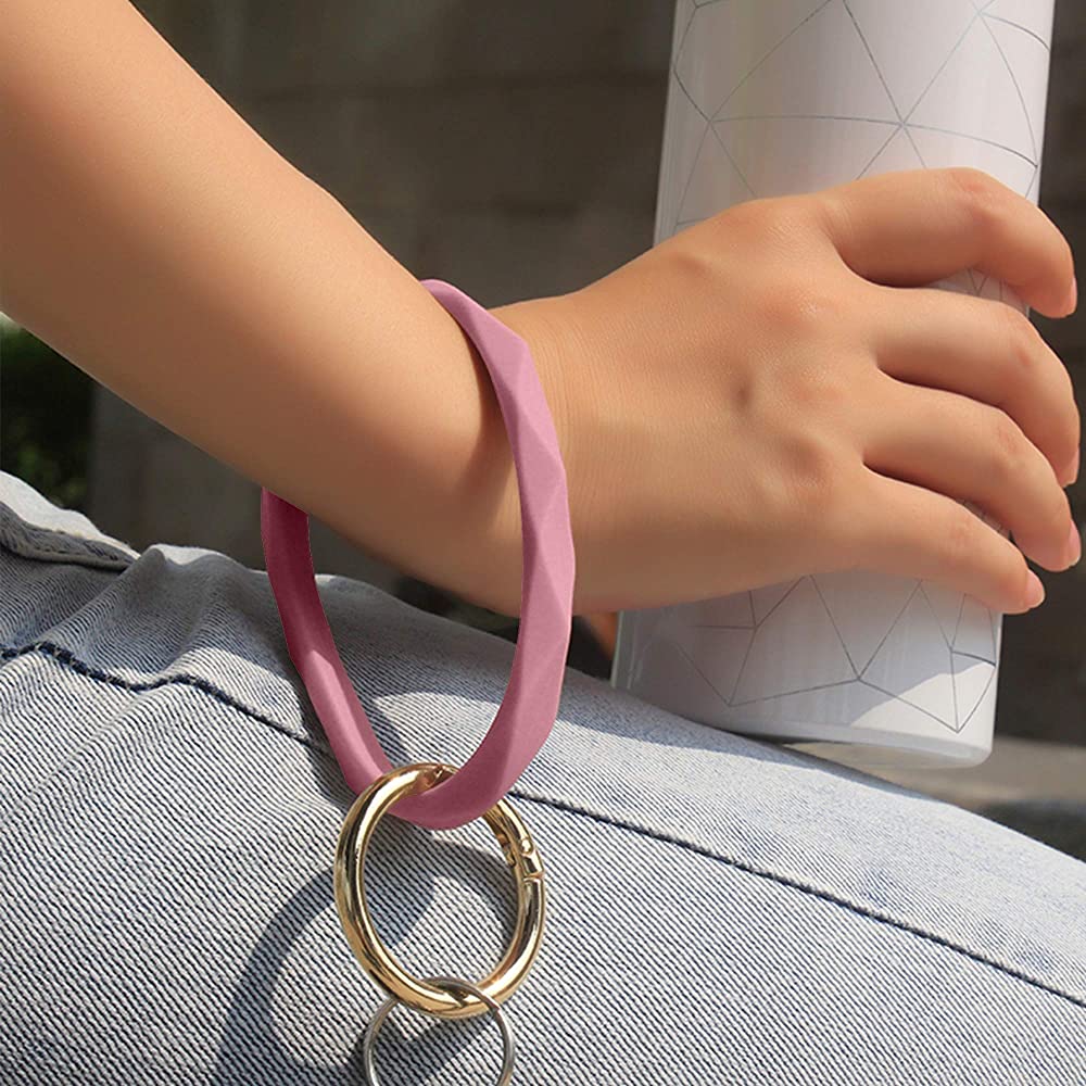 Diamond Silicone Keychain