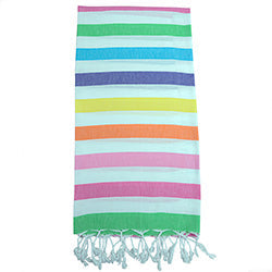 Turkish Beach Towel Rainbow