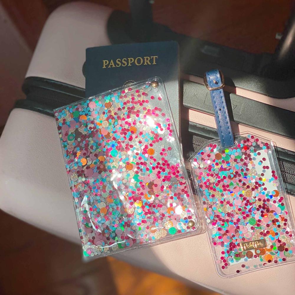 Confetti Passport Holder