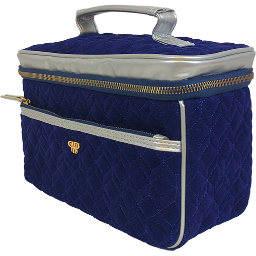 Royap Blue Train Case