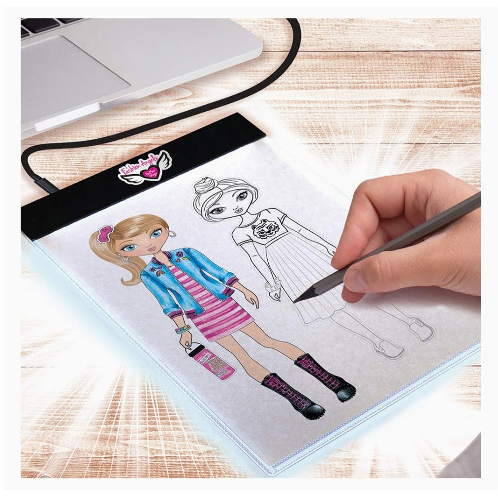 FASHION ANGELS FASHION DESIGN SKETCH PORTFOLIO SET SKETCH BOOK GIRLS KIDS  DRAWIN