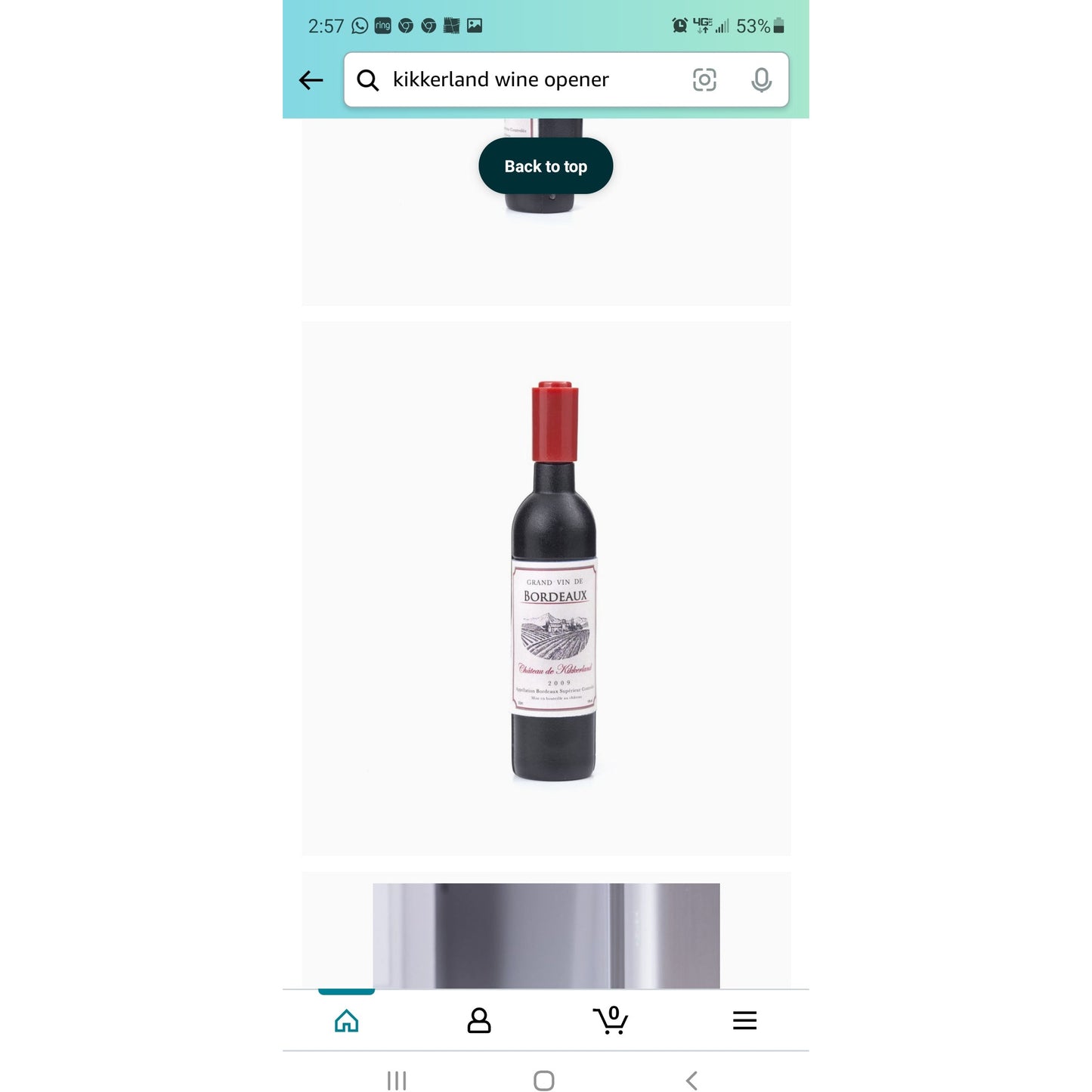 Magnetic Wine Corkscrew