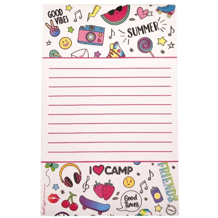 Camp Stationary Clipboard set