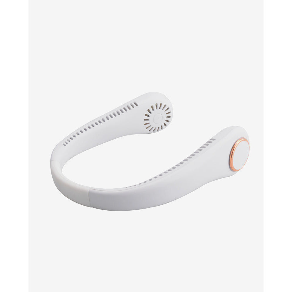 White Bladeless Neck Fan