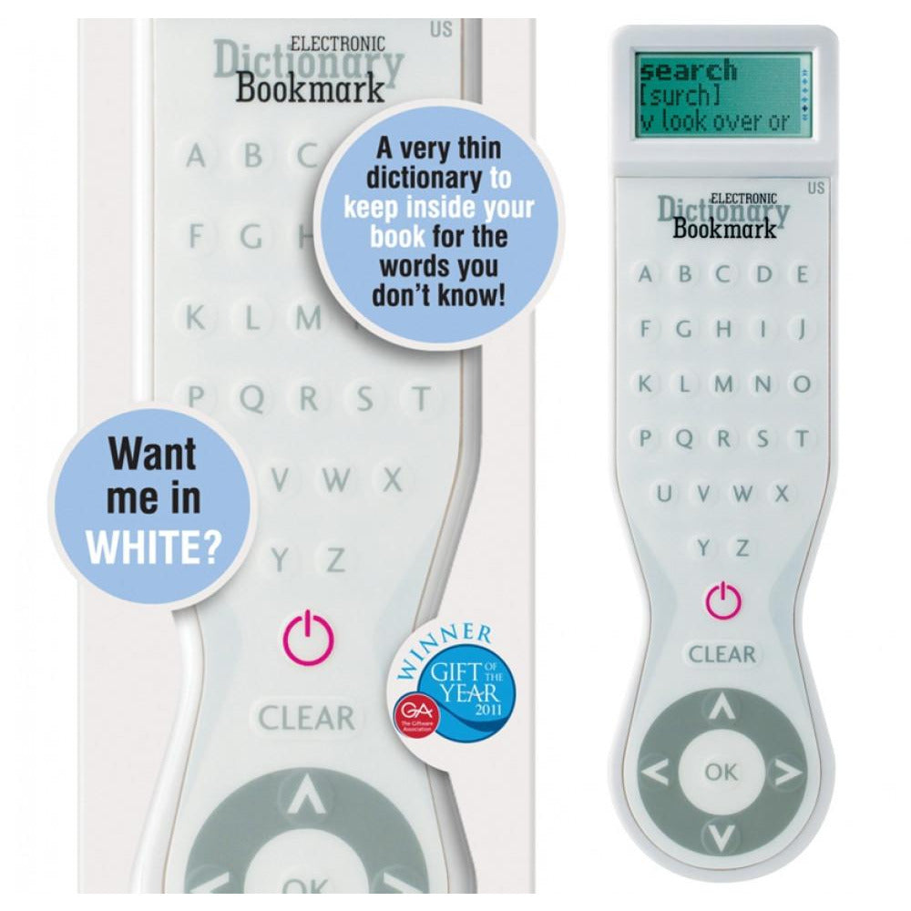 Electronic Dictionary Bookmark