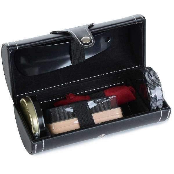 Round Shoe Shine Kit
