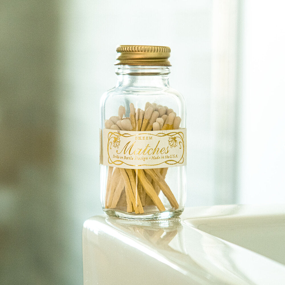 Vintage Mini Match Bottle