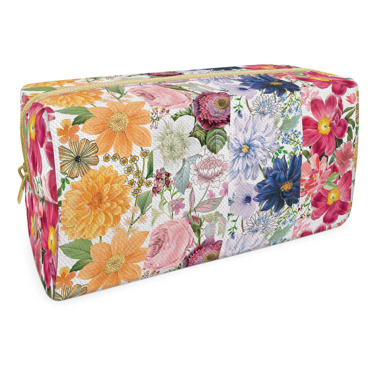 Floral Medium Cosmetic Bag