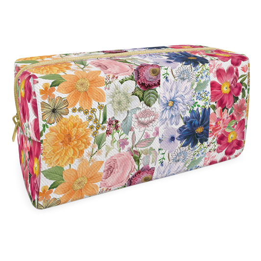 Floral Medium Cosmetic Bag