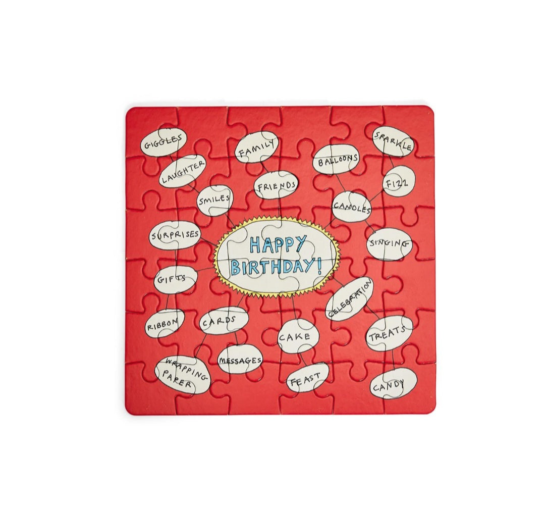 Happy Birthday Greeting Puzzle