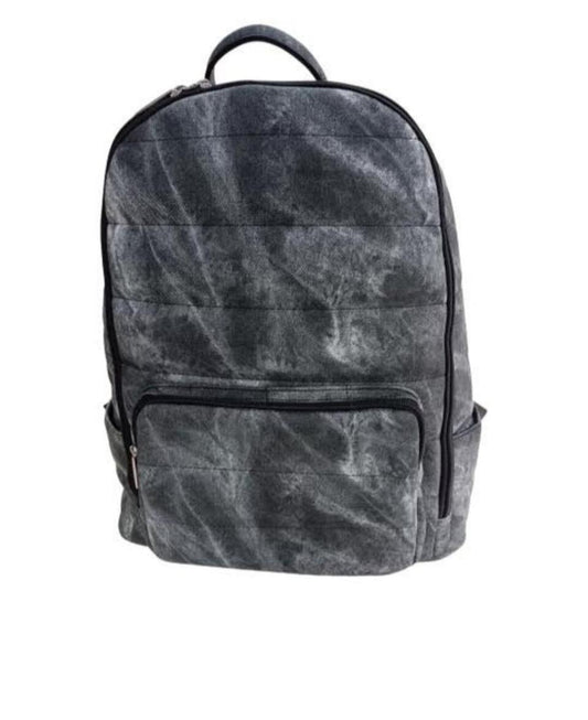 Denim Black Backpack
