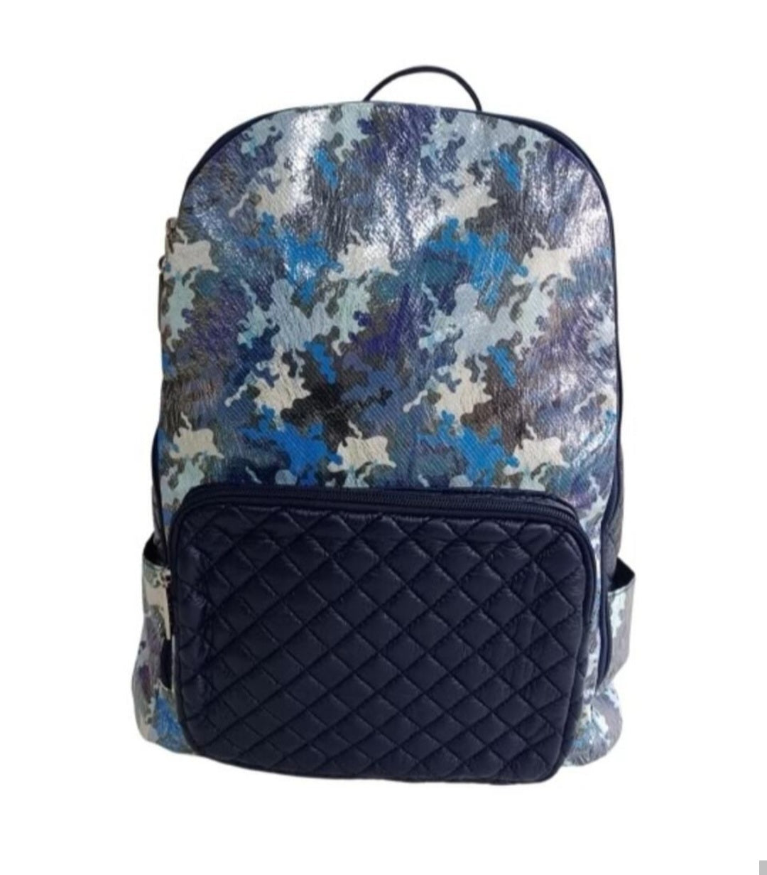 Cameo Navy Top Backpack