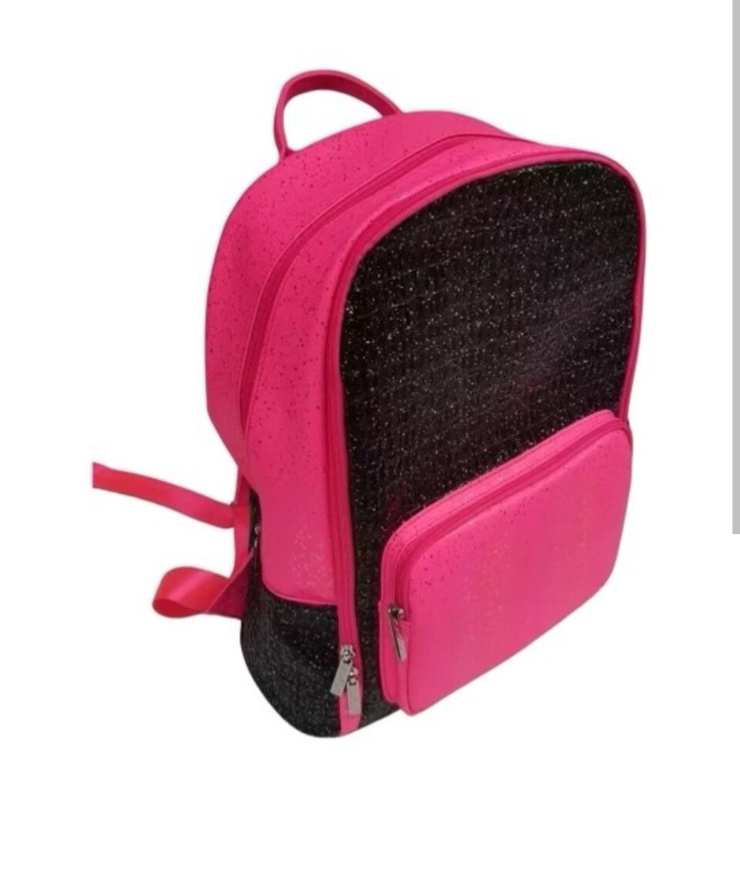 Crinkle Black Neon Backpack