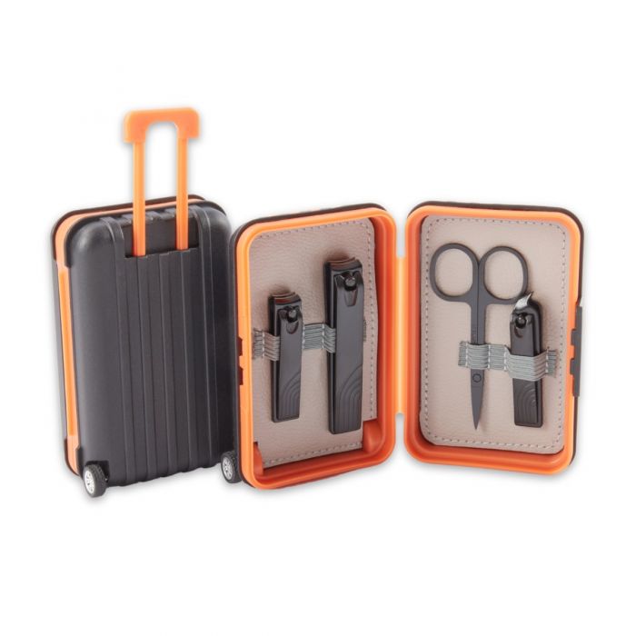 Suitcase Manicure Set Black