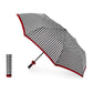 Wine Bottle Umbrella Houndstooth