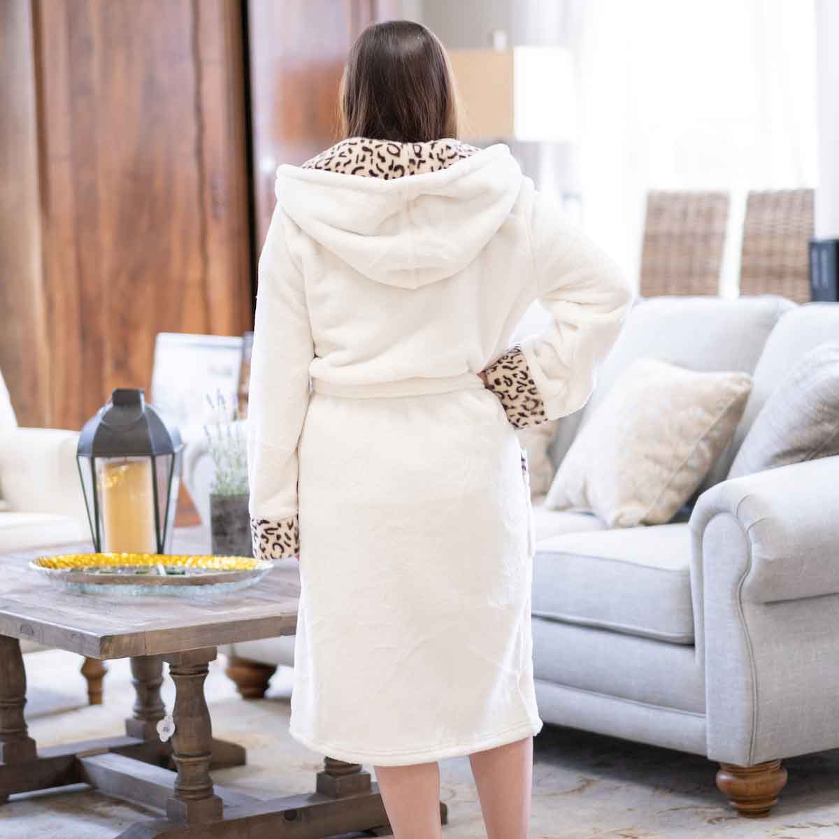 Cream Lux Robe