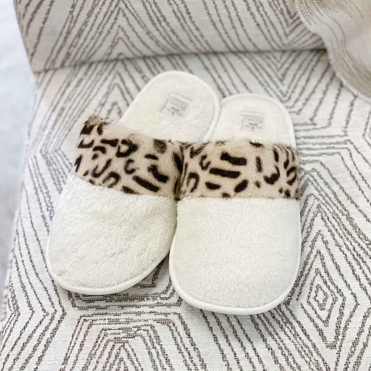 Cream Lux Slippers