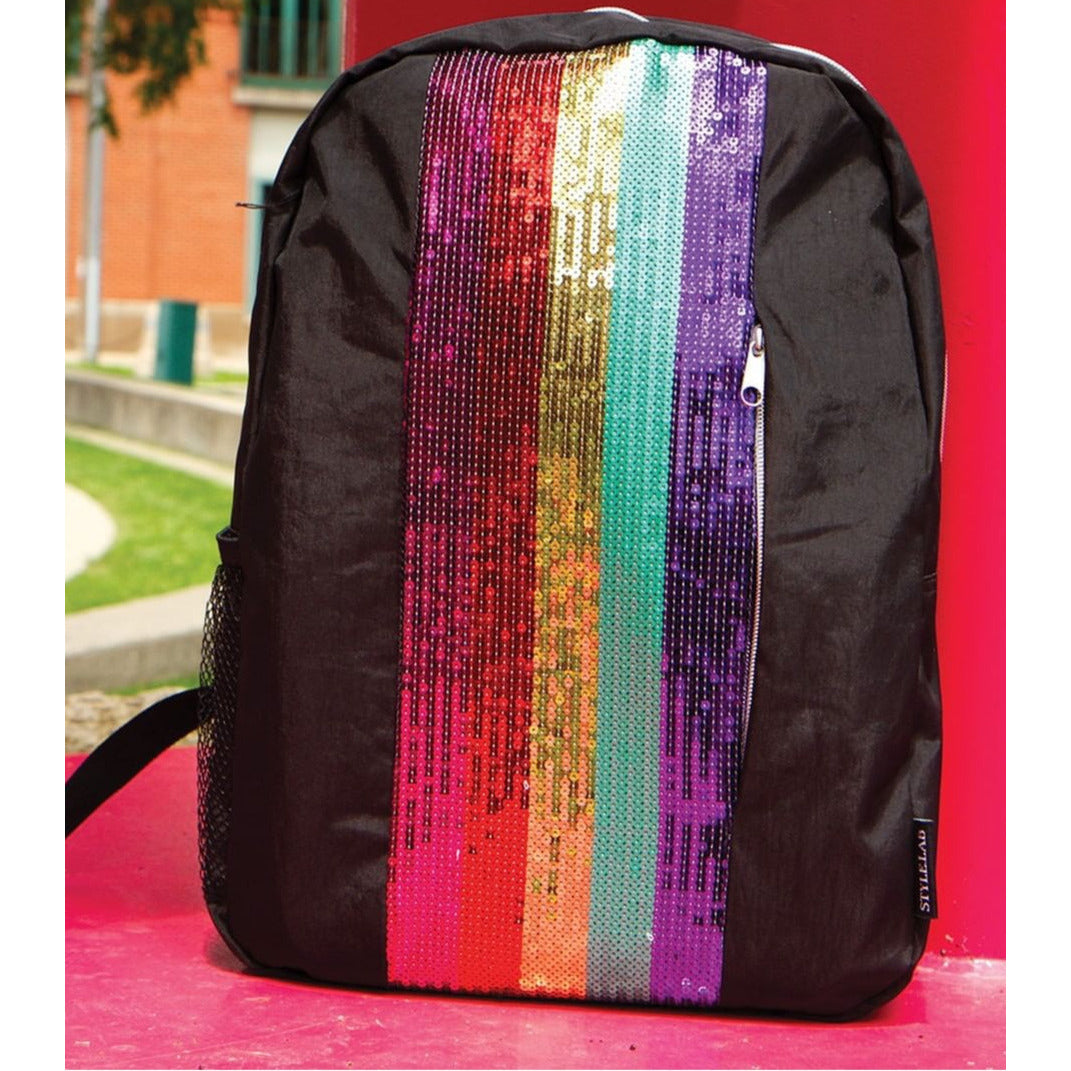 Rainbow Sequin Backpack