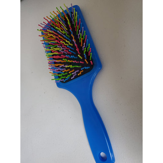 Blue Colored Bristles Brush