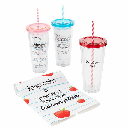 Teacher Tumbler Gift Set