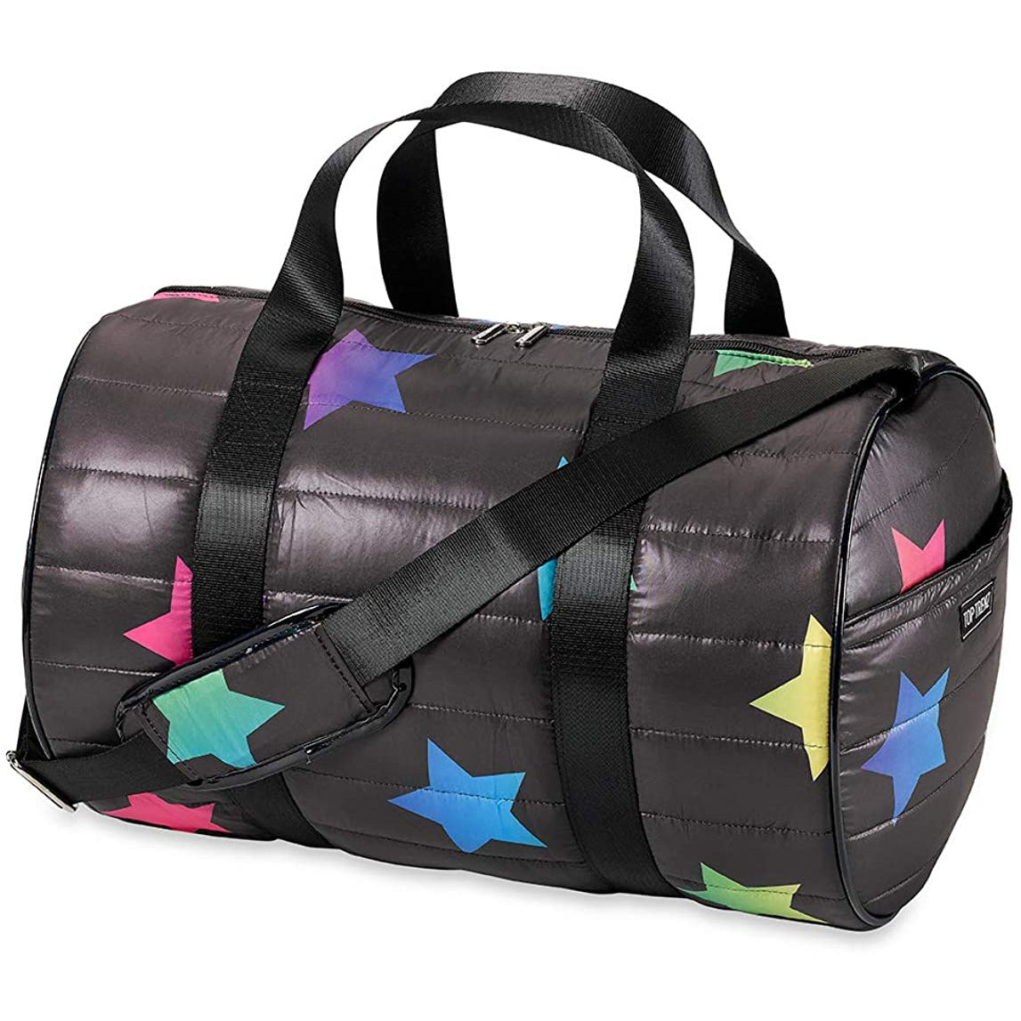 Colored Star Puffer Duffle