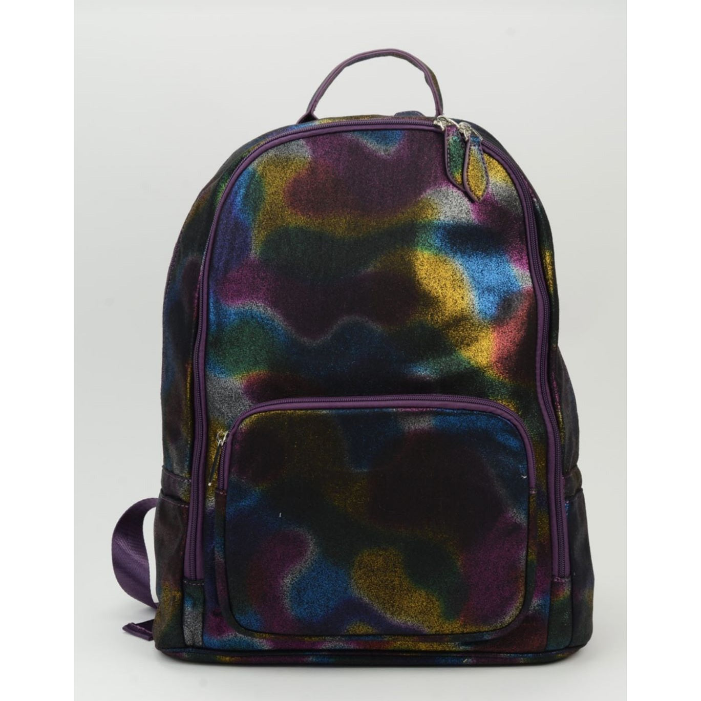 Purple Holographic Backpack