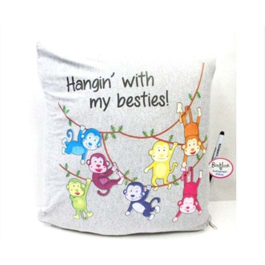 Hanging with Buddies Autograph Pillow