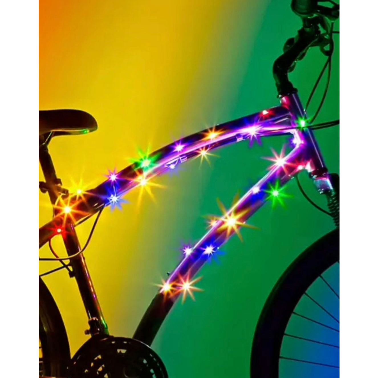 Rainbow Bike Lights