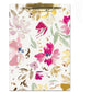 Floral Clipboard set With pen