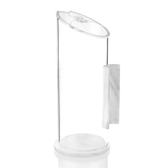 Lucite Pitcher - U Handle Marble