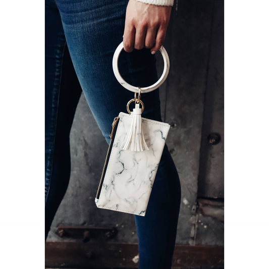 Keychain Bangle and Clutch