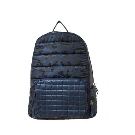 Blue Cameo Backpack