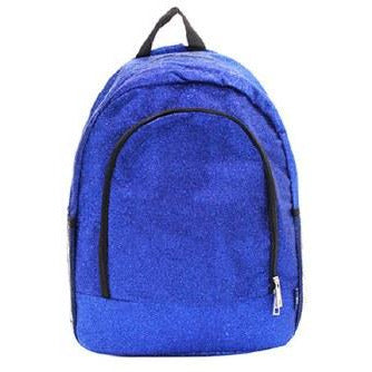 Blue Glitter Backpack